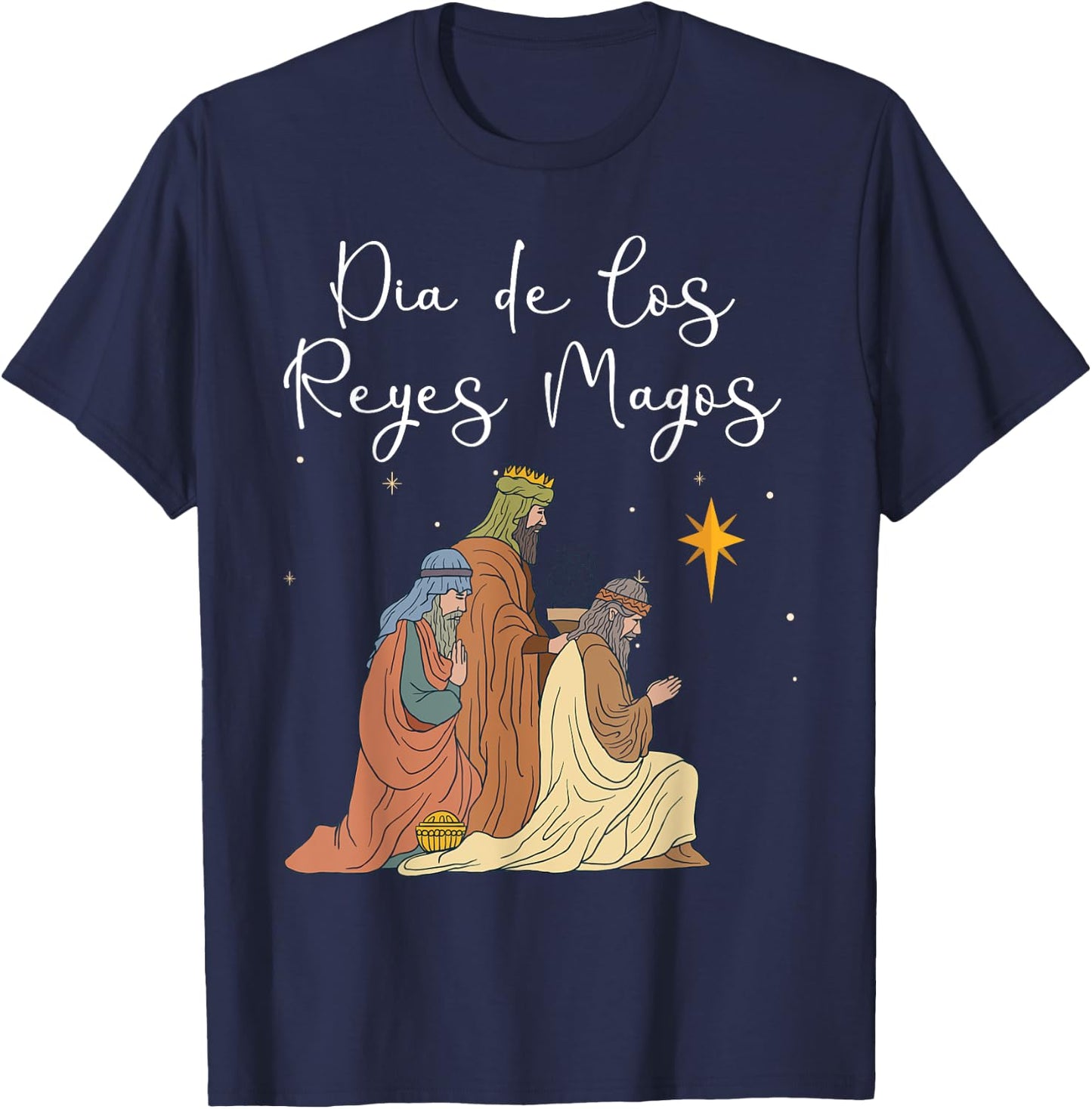 Dia De Los Reyes Magos T-Shirt - T-Shirt | Navy