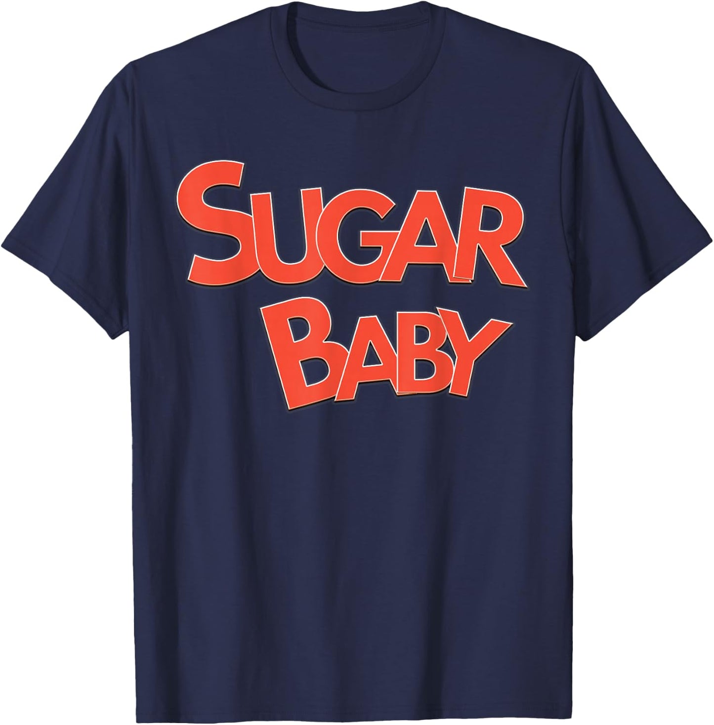 Cute Sugar Baby Flirty Summer T-Shirt - T-Shirt | Navy