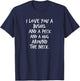 I Love You A Bushel And A Peck And A Hug Around The Neck T-Shirt - T-Shirt | Navy