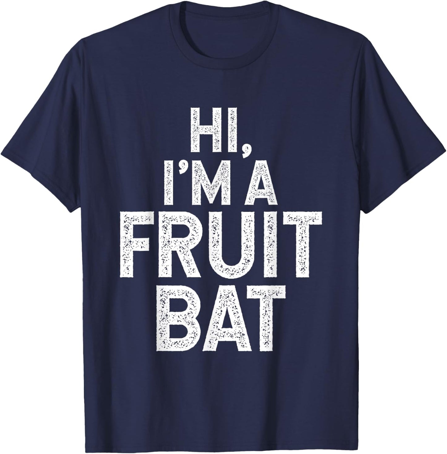 Halloween Fruit Bat Last Minute Gift T-Shirt - T-Shirt | Navy