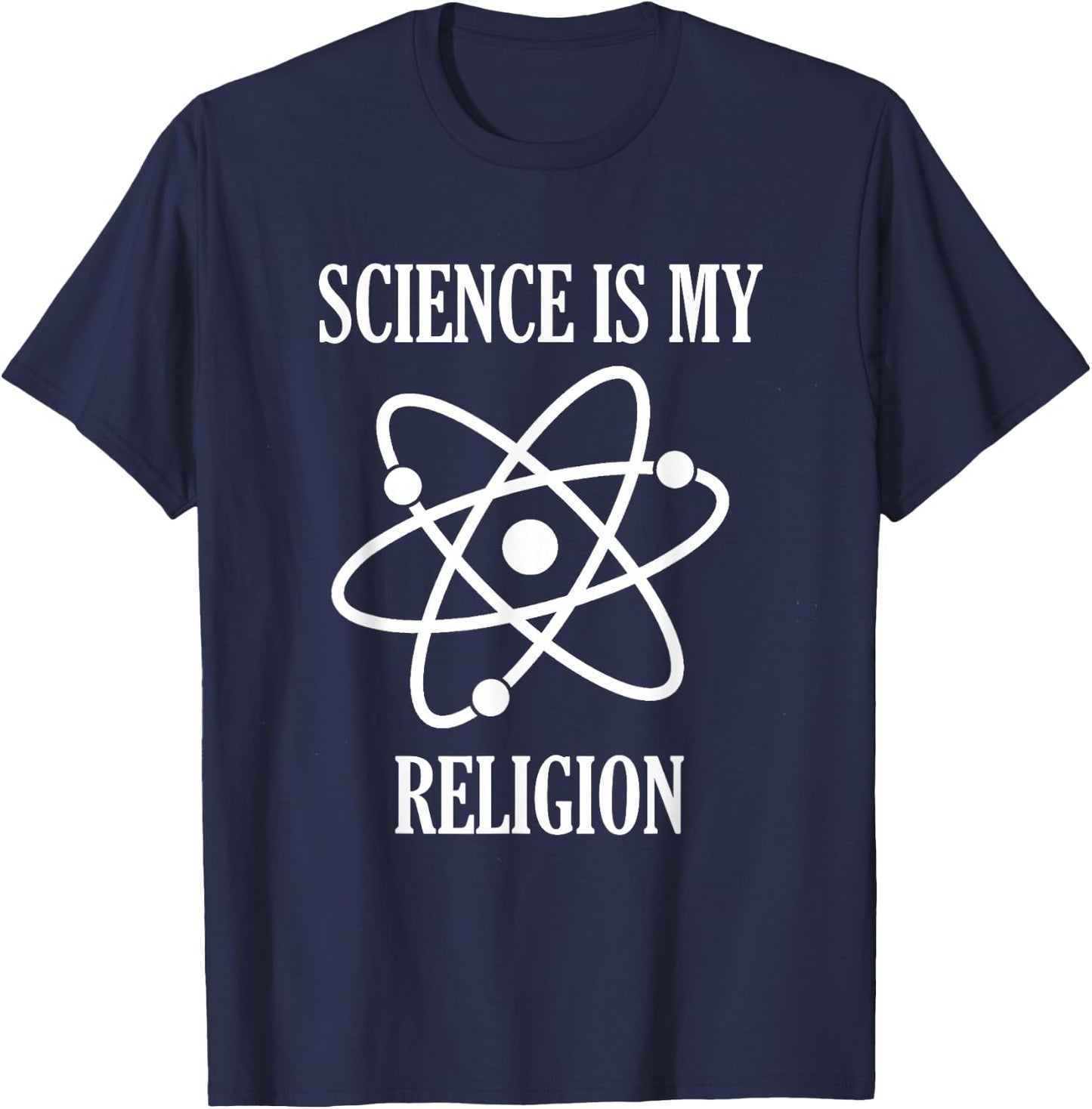 Science is my Religion T-Shirt - T-Shirt | Navy