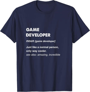 Game Developer T-Shirt - T-Shirt | Navy