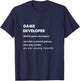 Game Developer T-Shirt - T-Shirt | Navy