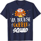 VA Veterans Nurse Gobble Squad Women Thanksgiving Turkey T-Shirt - T-Shirt | Navy