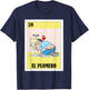 Funny Mexican Design for Plumbers - El Plomero T-Shirt - T-Shirt | Navy