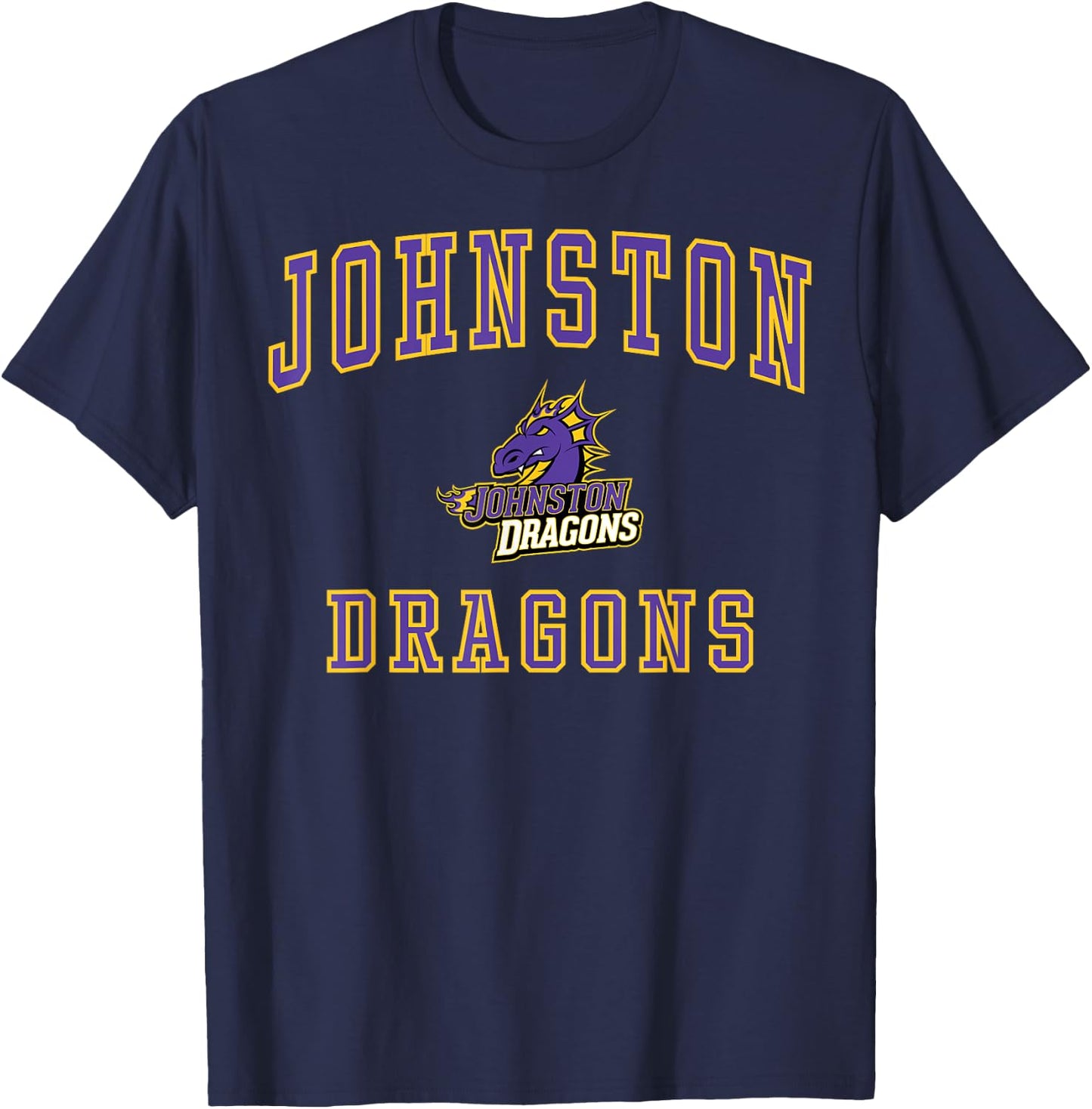 Johnston High School Dragons C1 T-Shirt - T-Shirt | Navy