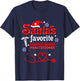 Santas Favorite Family Nurse Practitioner Christmas T-Shirt - T-Shirt | Navy