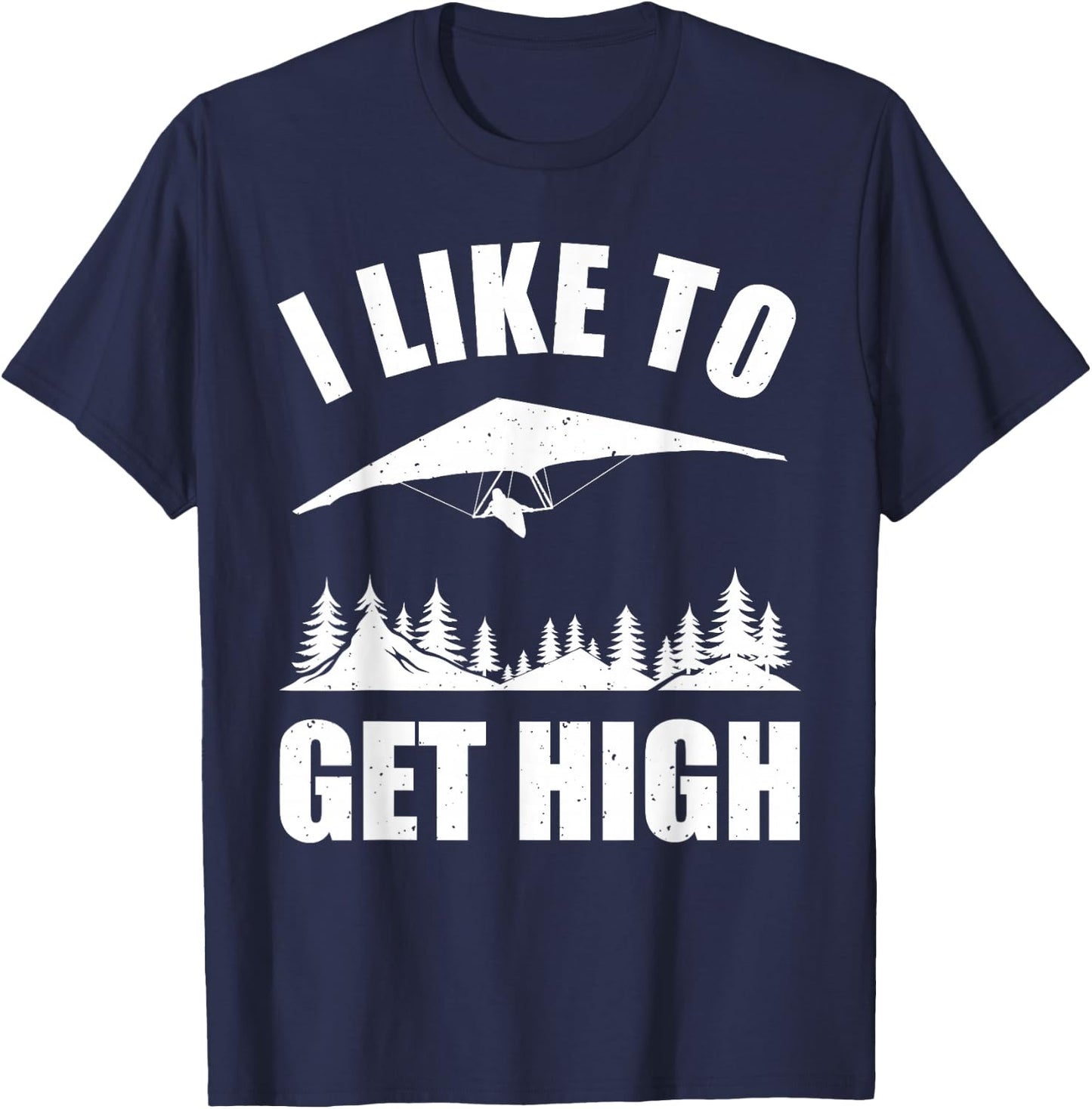 Cool Hang Glider Art Women Hang Glide Hang Gliding T-Shirt - T-Shirt | Navy