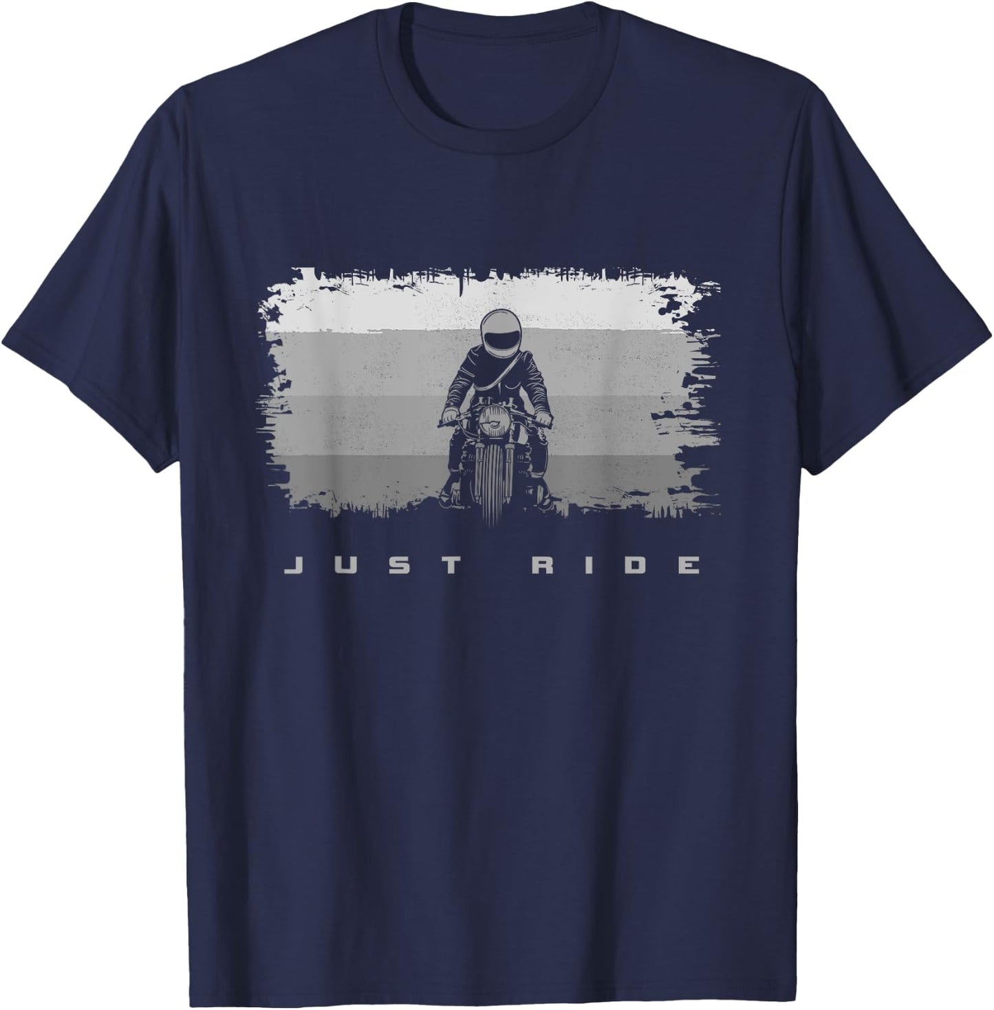 Motorcycle Apparel - Biker Motorcycle T-Shirt - T-Shirt | Navy