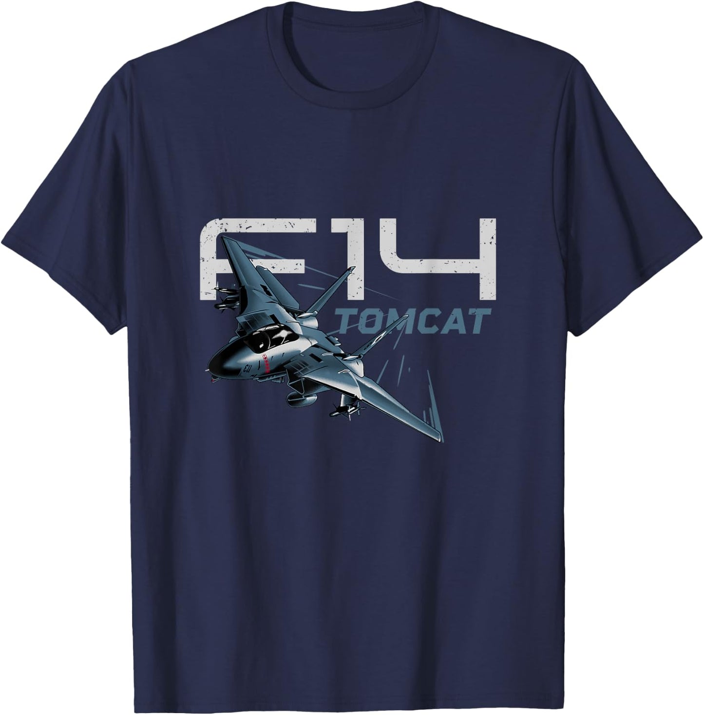 F-14 Fighter Airplane T-Shirt - T-Shirt | Navy
