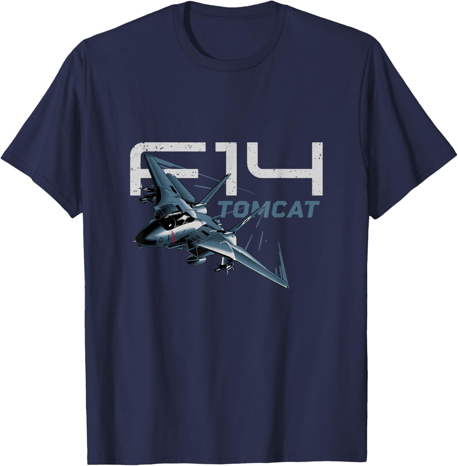 F-14 Fighter Airplane T-Shirt - T-Shirt | Navy