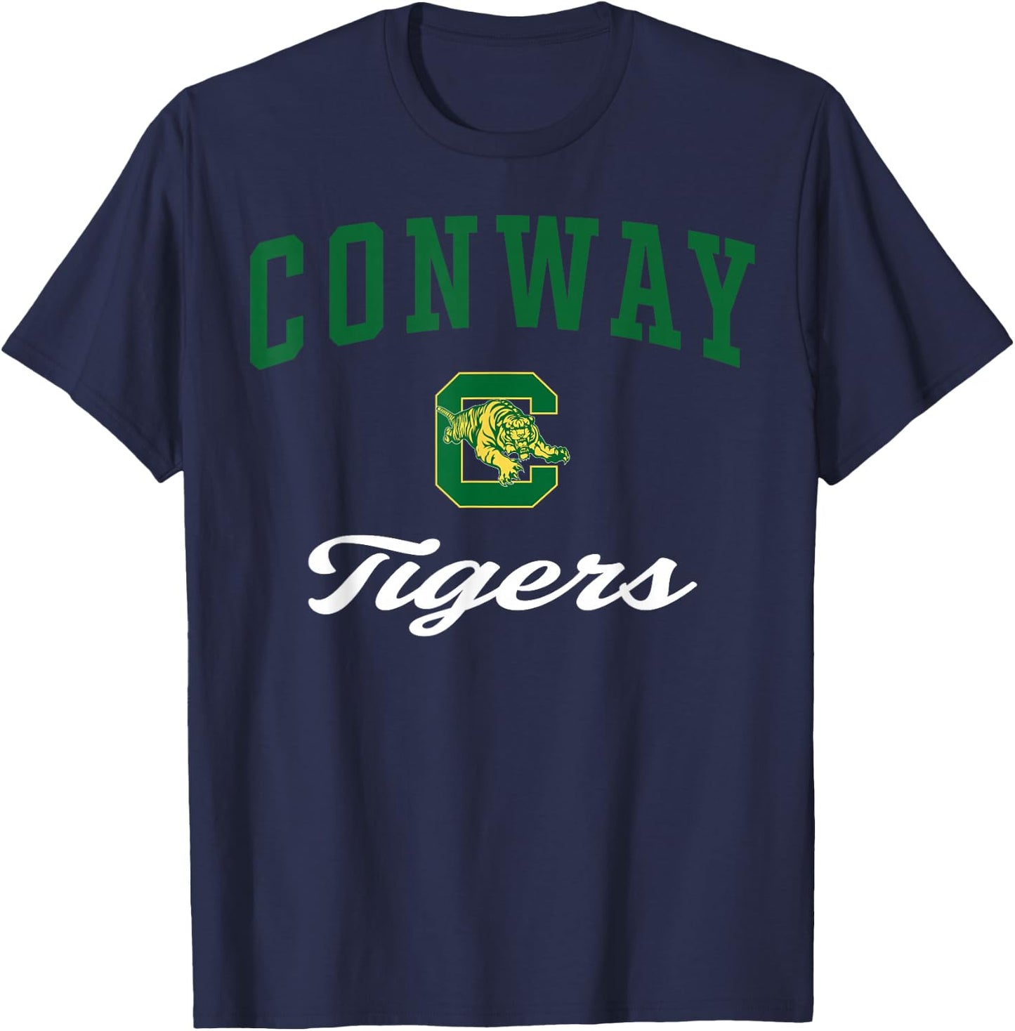 Conway High School Tigers C3 T-Shirt - T-Shirt | Navy