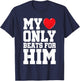 Matching His & Hers Shirt Couples Him & Her T-Shirt - T-Shirt | Navy