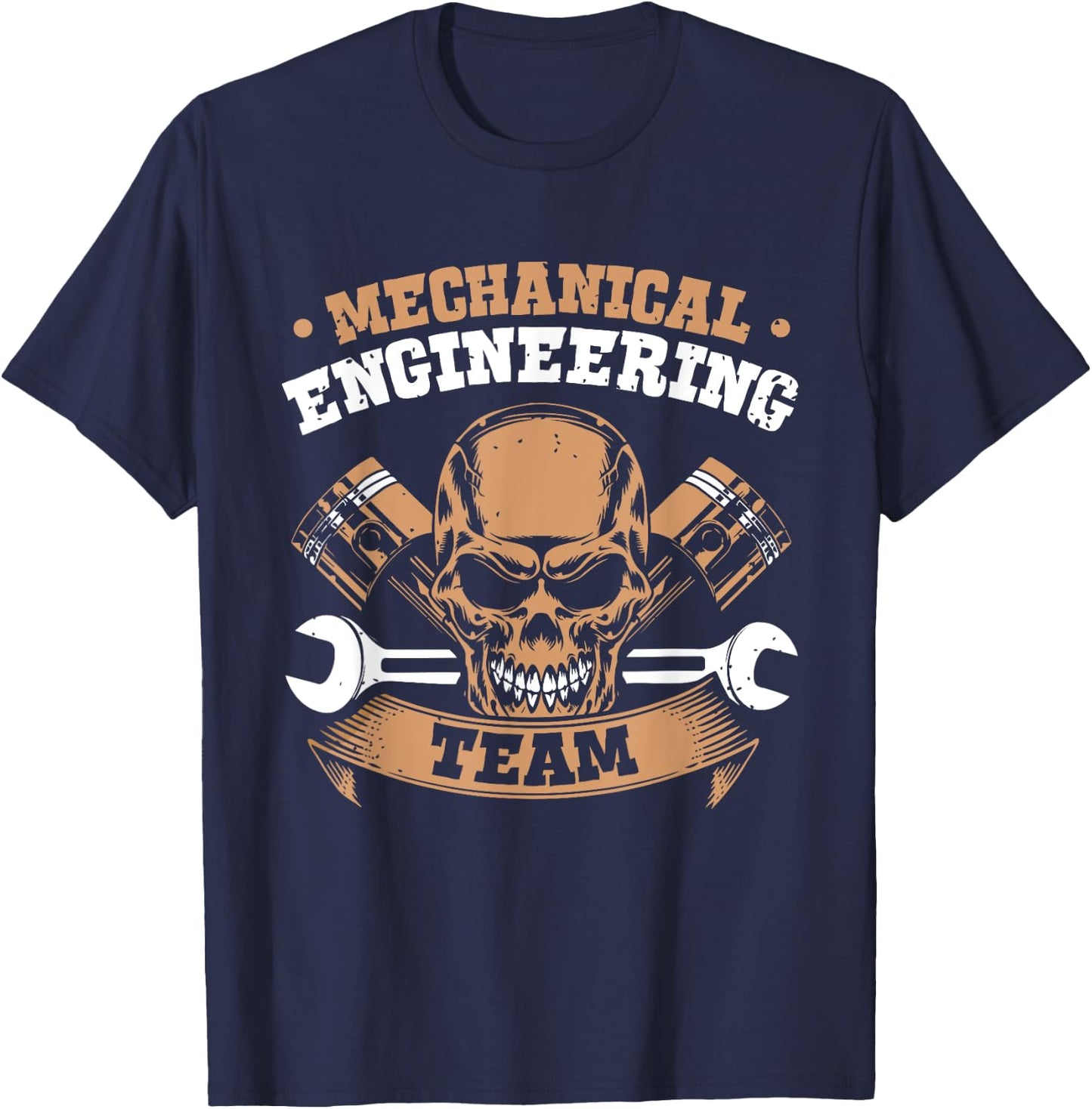 Mechanical Engineering Team Mechanical Engineer Student T-Shirt - T-Shirt | Navy