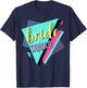 90s Bride Squad Bridesmaid Retro 90s Bachelorette Party T-Shirt - T-Shirt | Navy