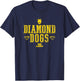 Ted Lasso Diamond Dogs Logo Small T-Shirt - T-Shirt | Navy