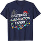 Exterior Illumination Expert Christmas Light Decorator T-Shirt - T-Shirt | Navy