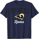 Southeast Polk High School Rams C3 T-Shirt - T-Shirt | Navy