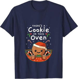 Gingerbread Man Baby Cookies In This Oven T-Shirt - T-Shirt | Navy