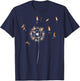 Dog Owner Animal Pet Owner Dog Lover Dandelion Funny Beagle Men Women Kids T-Shirt - T-Shirt | Navy