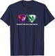 Hobart & William Smith Colleges Combined Logo Mark HWSC T-Shirt - T-Shirt | Navy