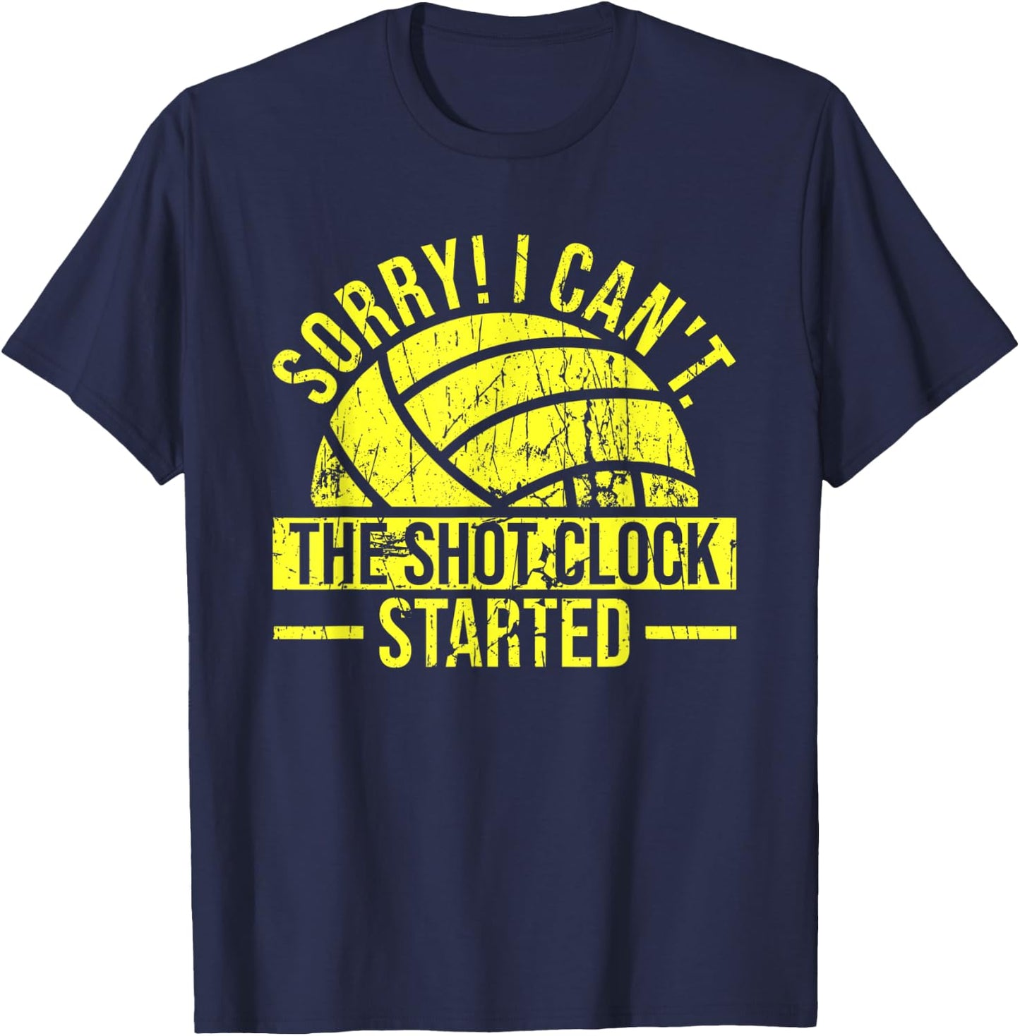 Water Polo Quote for a Water Polo Player T-Shirt - T-Shirt | Navy