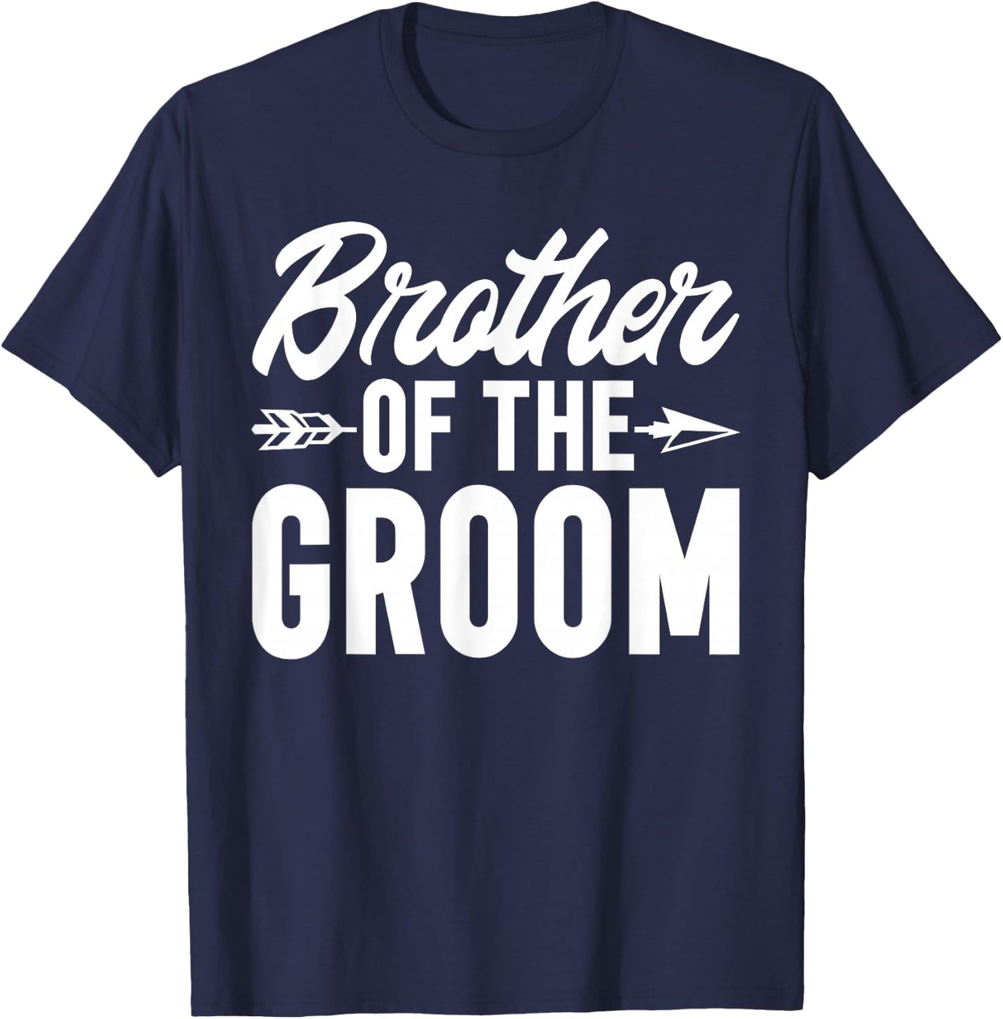 Brother of the Groom Brother T-Shirt - T-Shirt | Navy