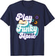 Play That Funky Music | Retro Funk Soul T-Shirt - T-Shirt | Navy