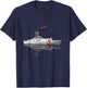U.S Coastguard Coast Guard Veteran Flag USCG Veterans Day T-Shirt - T-Shirt | Navy