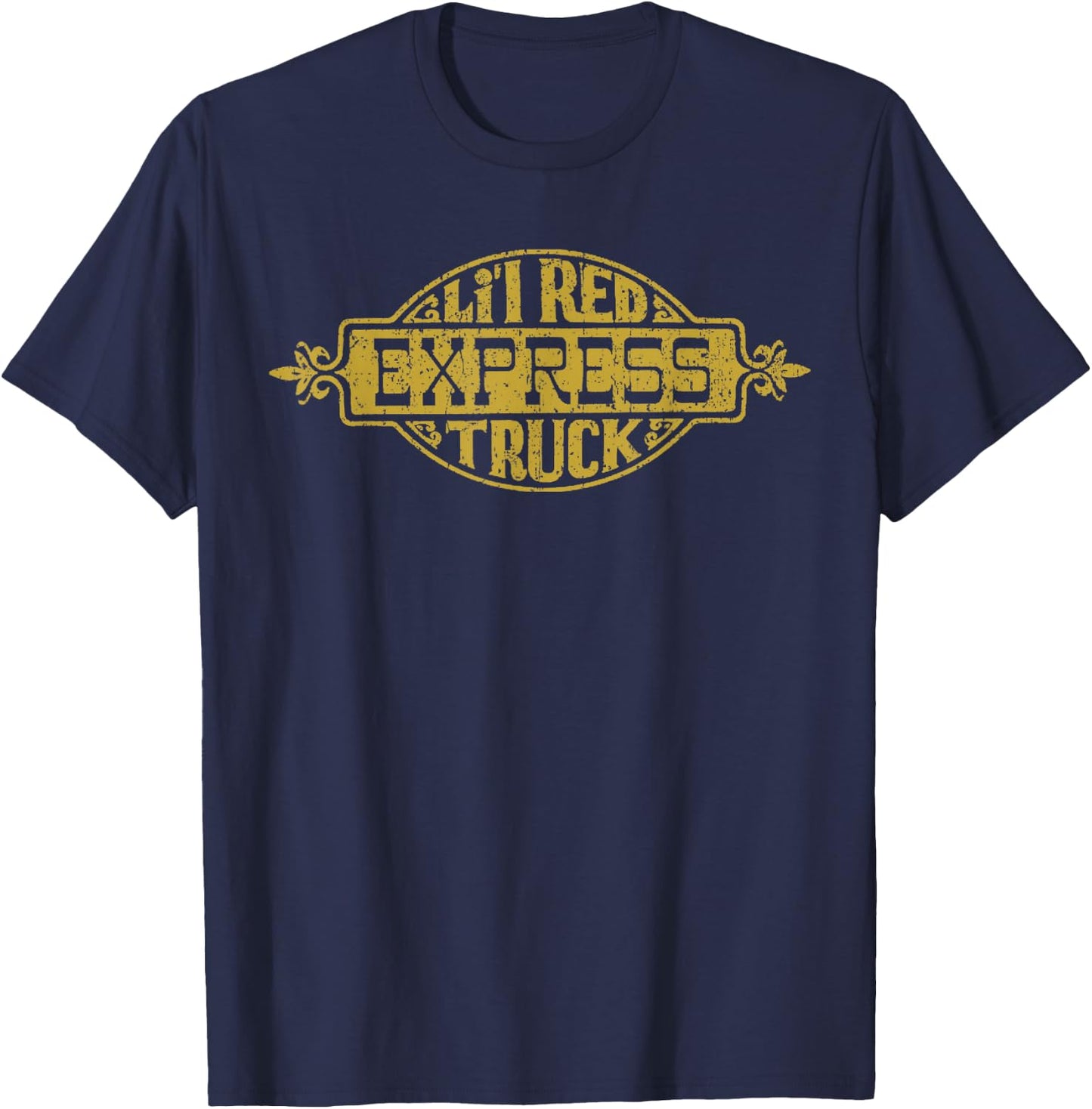 Vintage Lil Red Express Truck T-Shirt - T-Shirt | Navy