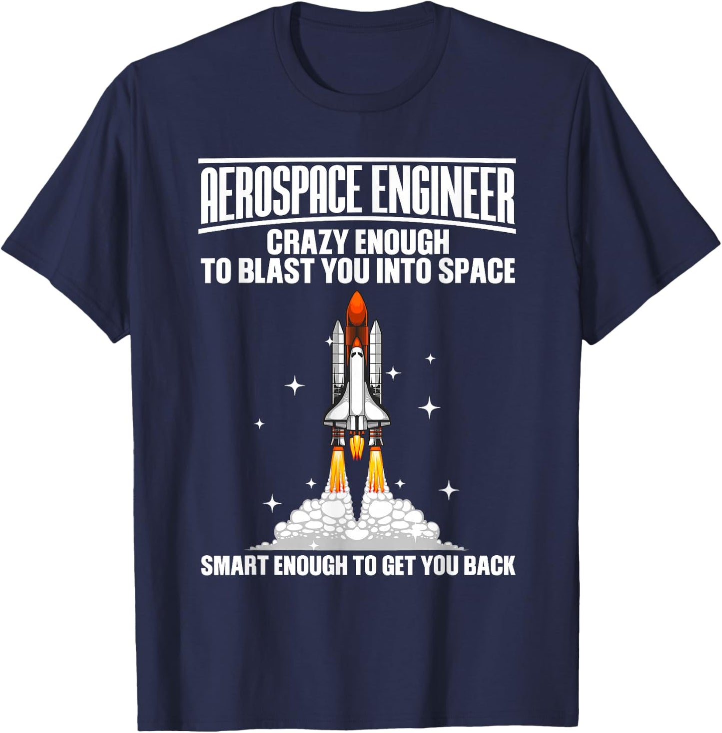 Cool Aerospace Engineer Art Women Aeronautical Space T-Shirt - T-Shirt | Navy
