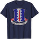 101st Airborne - 187th Regiment DUI - Rakkasans Crest T-Shirt - T-Shirt | Navy