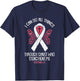 I Can Do All Things Through Christ Breast Cancer Awareness T-Shirt - T-Shirt | Navy