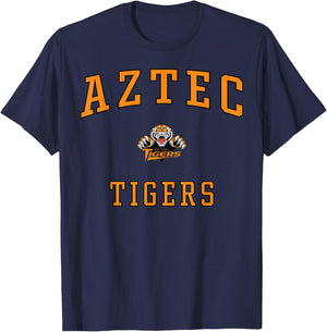 Aztec High School Tigers T-Shirt - T-Shirt | Navy