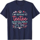 Funny Mothers day Shirt My Nickname is Teetee Grandma Cute T-Shirt - T-Shirt | Navy