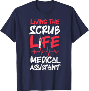 Certified Medical Assistant CMA T-Shirt - T-Shirt | Navy