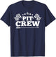 Pit Crew Funny Race Track Racing Mechanic Car Parties Drive T-Shirt - T-Shirt | Navy