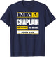 ARMY NAVY CHAPLAIN Appreciation Christian MESSAGE JOHN 3:16 T-Shirt - T-Shirt | Navy