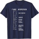 P-value PHD statistics data analyst geek T-Shirt - T-Shirt | Navy