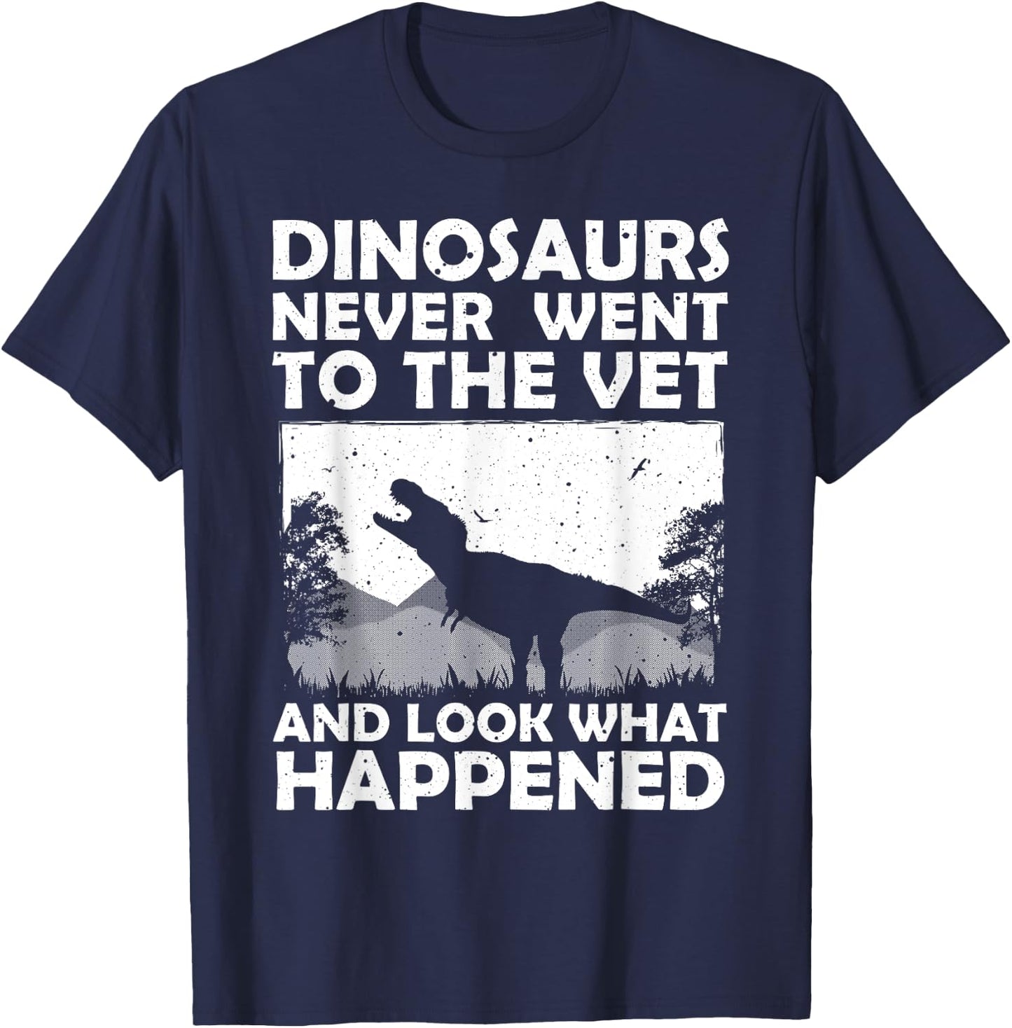 Funny Veterinary Women Zoo Technician Vet Assistant T-Shirt - T-Shirt | Navy