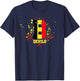 Belgium Devils Soccer Sport T-Shirt - T-Shirt | Navy