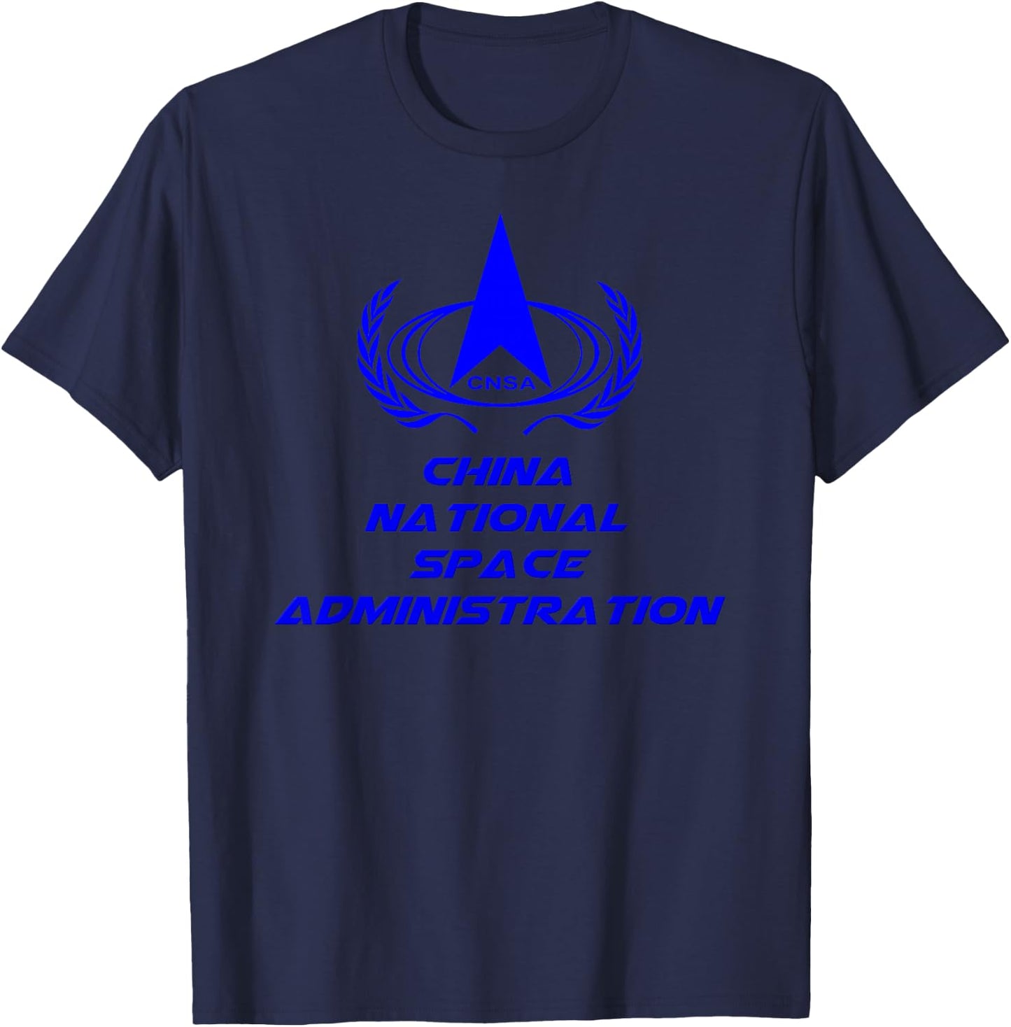 CNSA Chinese space organisation such as NASA, Rocosmos T-Shirt - T-Shirt | Navy