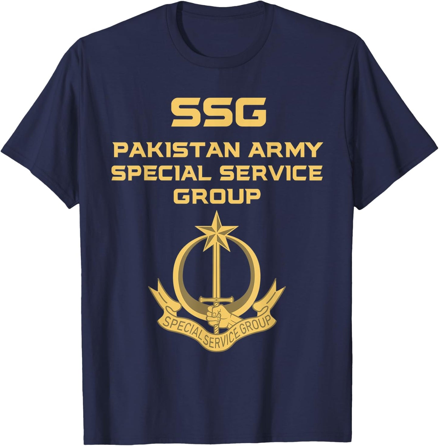 Pakistani Special Force Pakistan Army Service Pak Military T-Shirt - T-Shirt | Navy