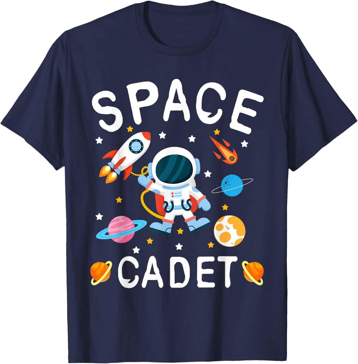 Space Cadet Astronaut T-Shirt - T-Shirt | Navy