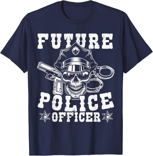 Future police officer T-Shirt - T-Shirt | Navy