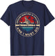 Hunting Ruffed Grouse bird- Retro funny phone calls Hunter T-Shirt - T-Shirt | Navy