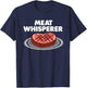 Funny Meat Art Women Meat Grilling Grilled BBQ Lover T-Shirt - T-Shirt | Navy