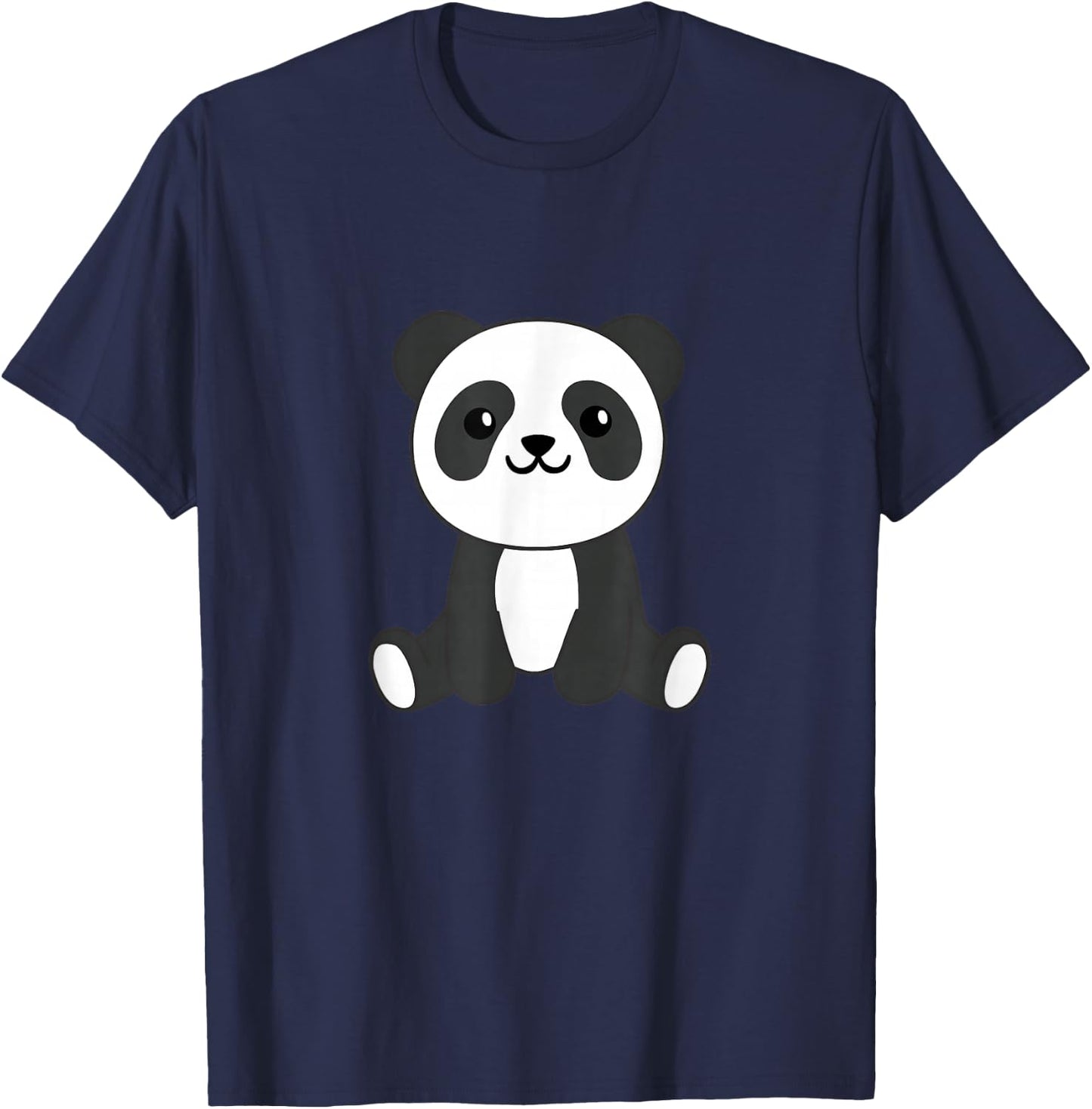 Panda Cute Animals For Kids Baby Panda Cute Panda T-Shirt - T-Shirt | Navy