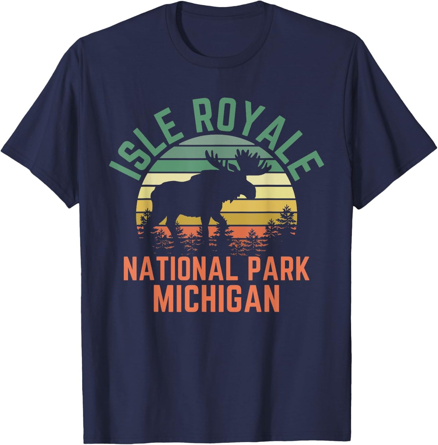 Isle Royale National Park T-Shirt - T-Shirt | Navy