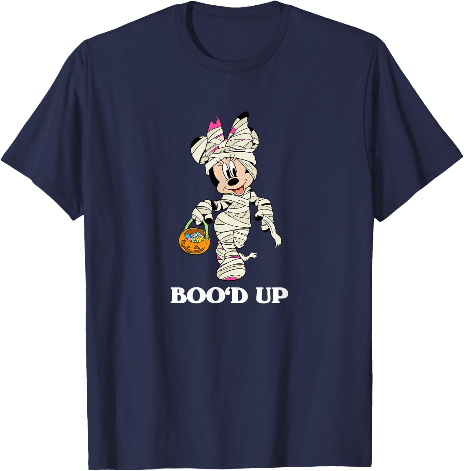 Disney - Halloween Minnie Boo'd Up T-Shirt - T-Shirt | Navy
